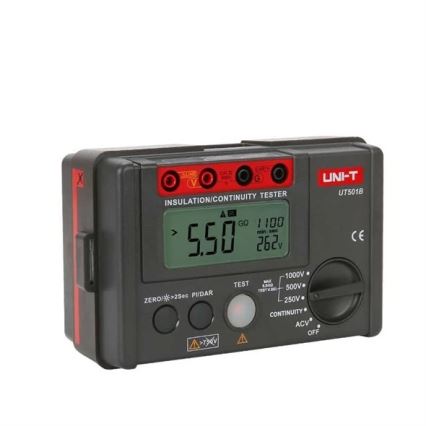Uni-T UT501B - Isolatieweerstandtester 6xAA