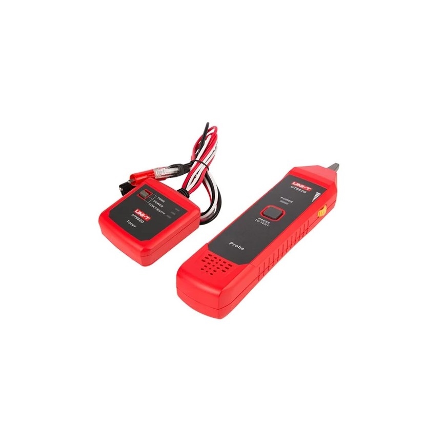 Uni-T UT682D - Kabeltester 2x9V 6LR61 batterij