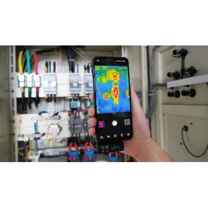 Uni-T UTi120MS - Thermal camera lightning voor iPhone