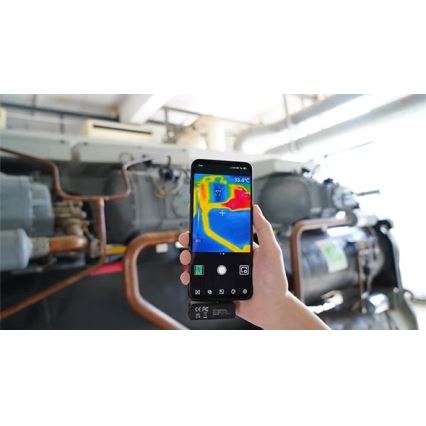 Uni-T UTi120MS - Thermal camera lightning voor iPhone