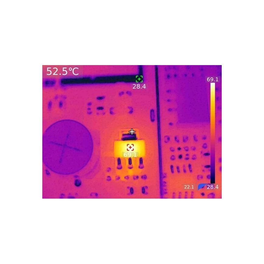 Uni-T UTi730V - Thermische camera 5200 mAh 640x480px IP54