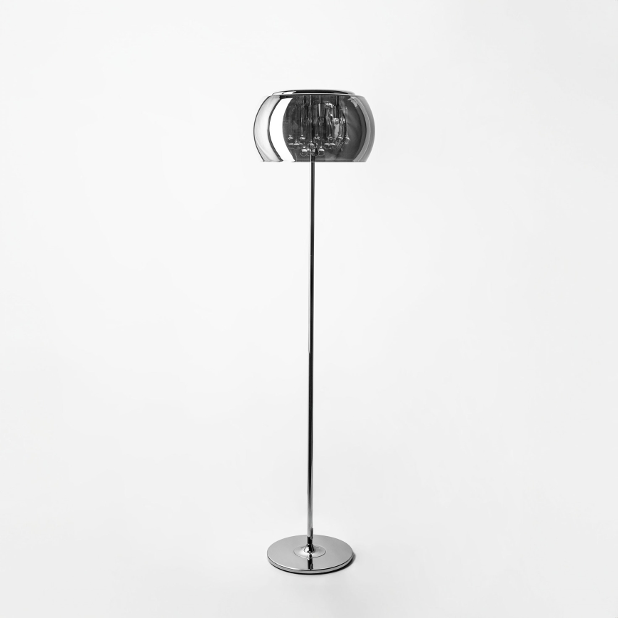 Universeel vervangend glas voor G9, Ø 40 cm, rookgrijs