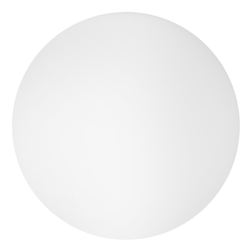 Universeel vervangingsglas MOON E27 diameter 16 cm wit