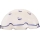 Universeel vervangingsglas NONNA E27 diameter 20 cm wit/blauw