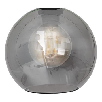 Universeel vervangingsglas SOFIA E27 diameter 20 cm gerookt zwart