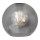 Universeel vervangingsglas SOFIA E27 Ø 20 cm, rookzwart