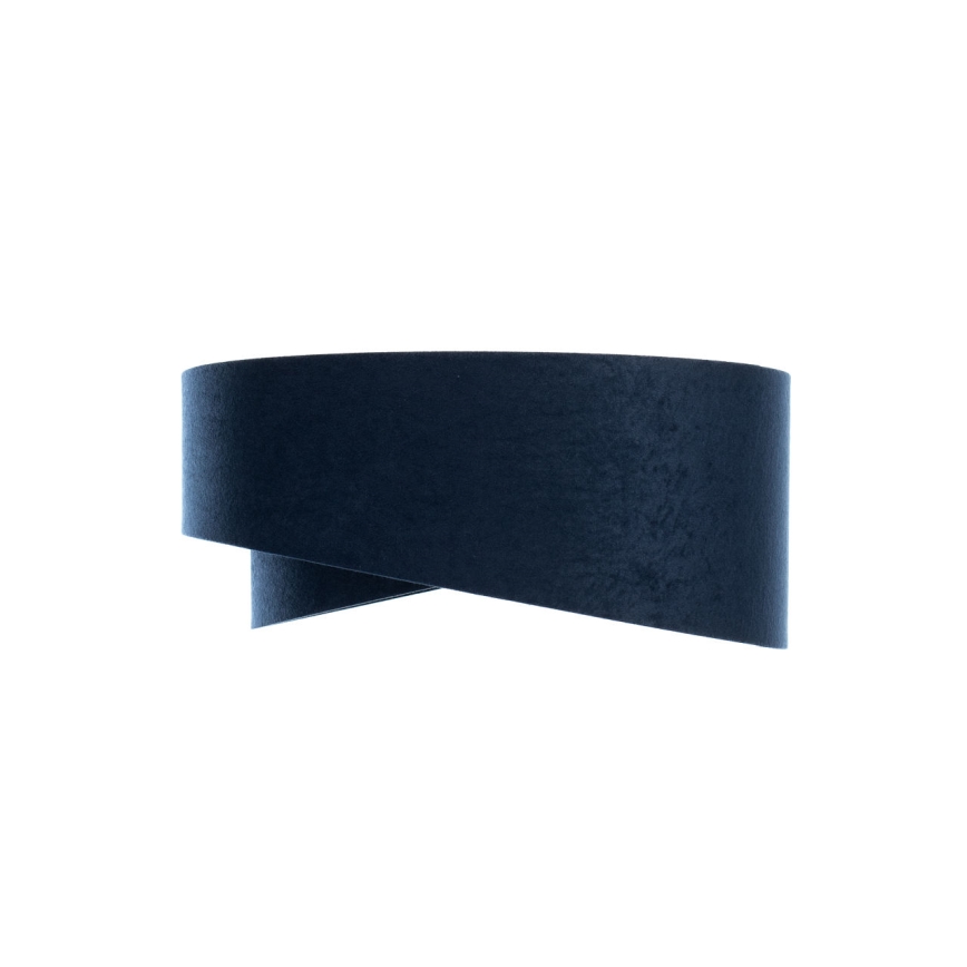 Universele lampenkap GALAXY E27 pr. 45 cm blauw/goud