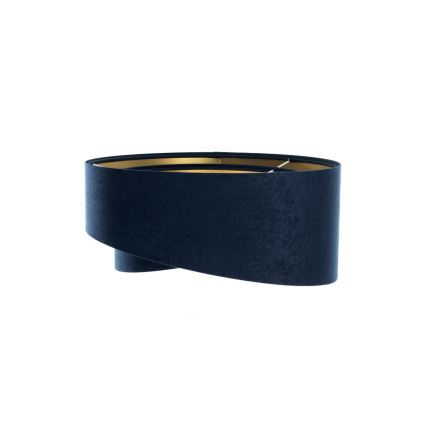 Universele lampenkap GALAXY E27 pr. 45 cm blauw/goud