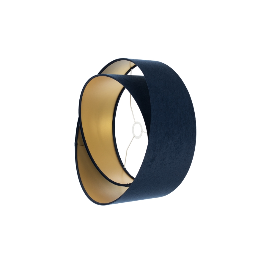 Universele lampenkap GALAXY E27 pr. 45 cm blauw/goud