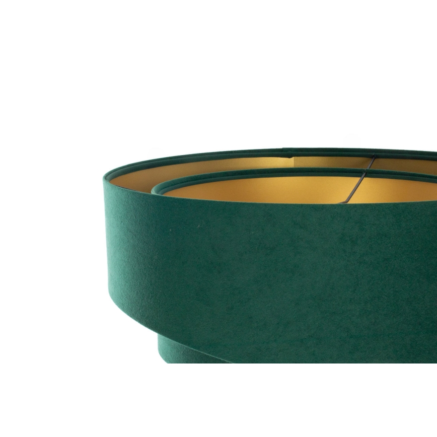 Universele lampenkap GALAXY E27 pr. 45 cm groen/goud