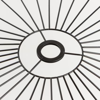 Universele lampenkap CURITIBA 60x80 cm zwart