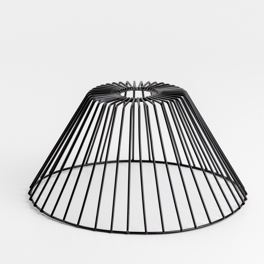 Universele lampenkap CURITIBA pr. 30 cm zwart