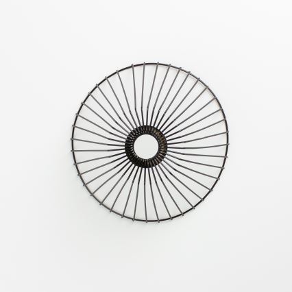 Universele lampenkap CURITIBA pr. 30 cm zwart