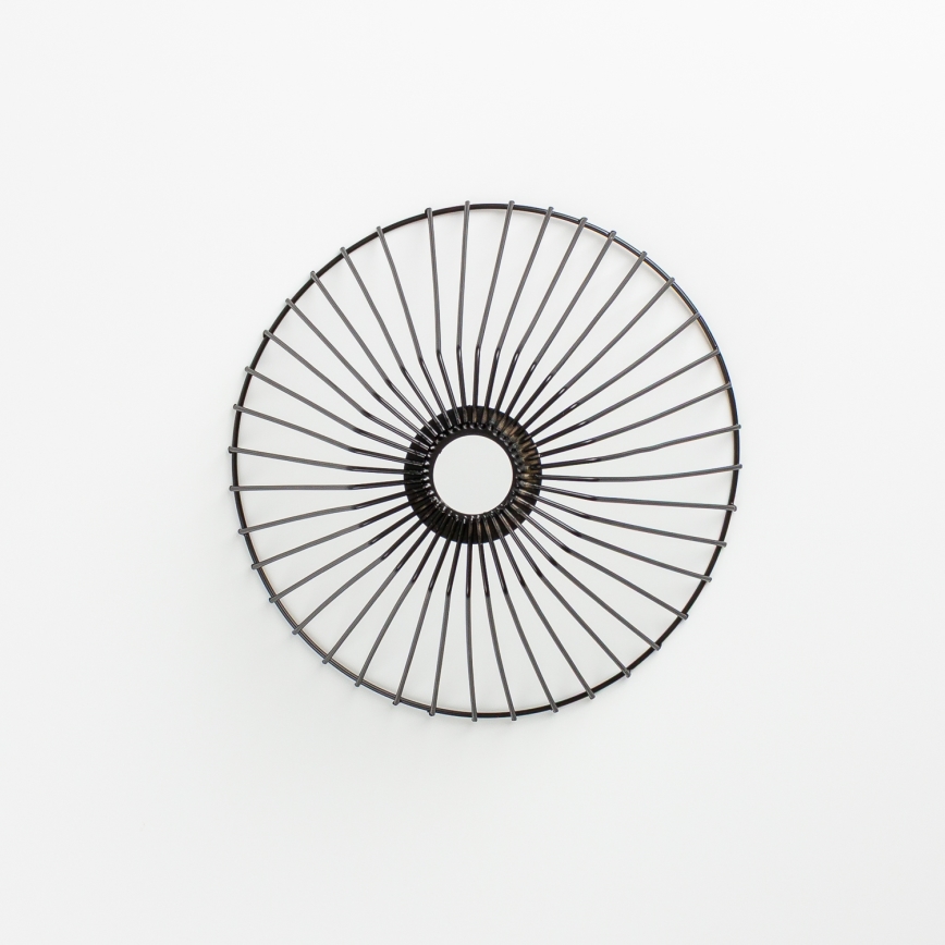 Universele lampenkap CURITIBA pr. 30 cm zwart