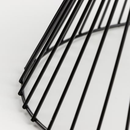 Universele lampenkap CURITIBA pr. 30 cm zwart