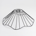 Universele lampenkap CURITIBA, Ø 40 cm, zwart