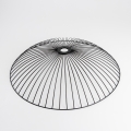 Universele lampenkap CURITIBA Ø 60 cm zwart
