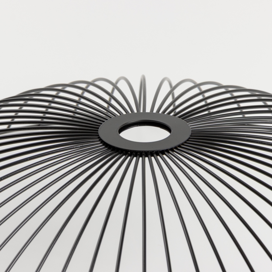 Universele lampenkap CURITIBA Ø 60 cm zwart