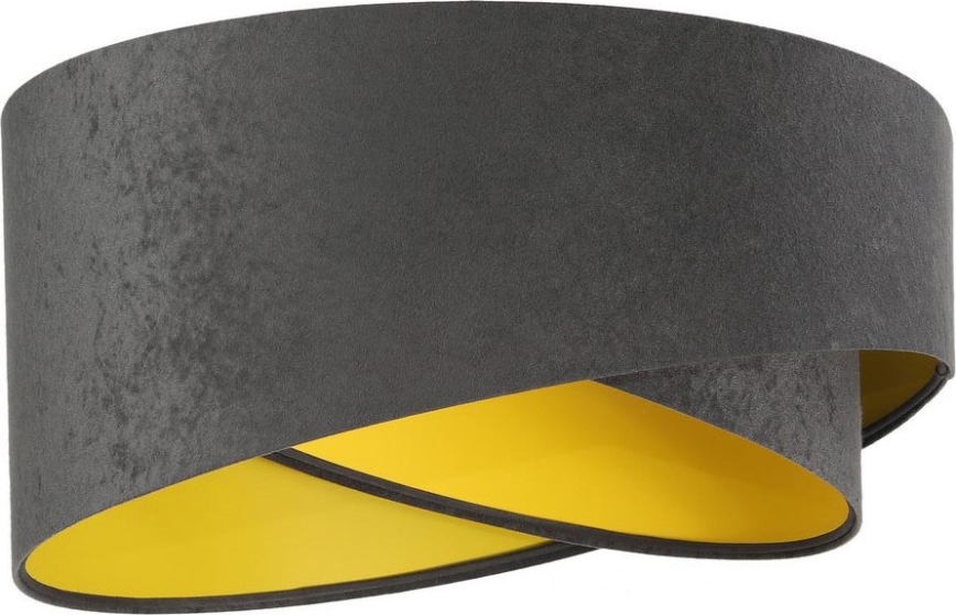 Universele lampenkap GALAXY E27 diameter 45 cm grijs/goud