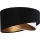Universele lampenkap GALAXY E27 diameter 45 cm zwart/wit/goud
