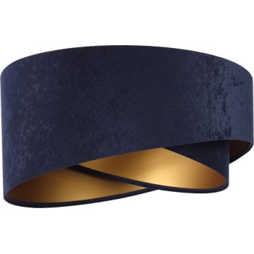 Universele lampenkap GALAXY E27 pr. 45 cm blauw/goud