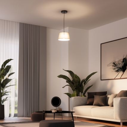 Universele lampenkap KERIA Ø 25 cm, grijs