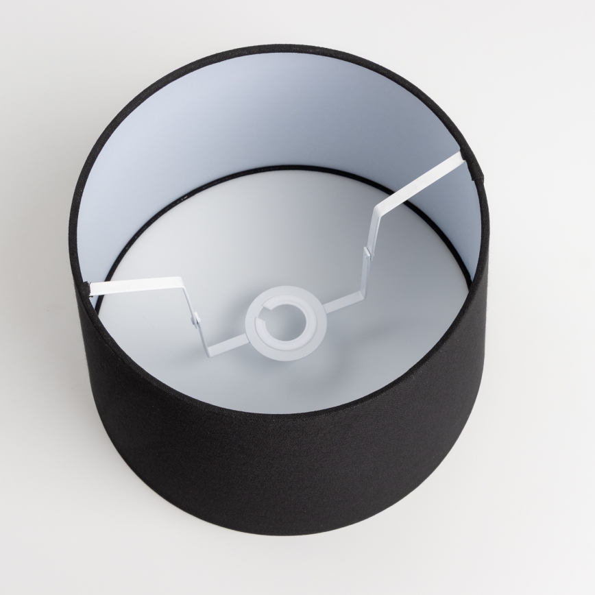 Universele lampenkap KERIA Ø 30 cm zwart