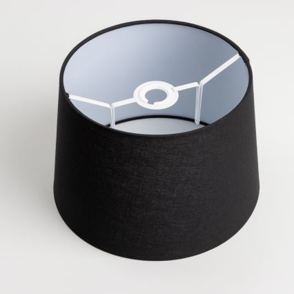 Universele lampenkap KERIA Ø 30 cm zwart