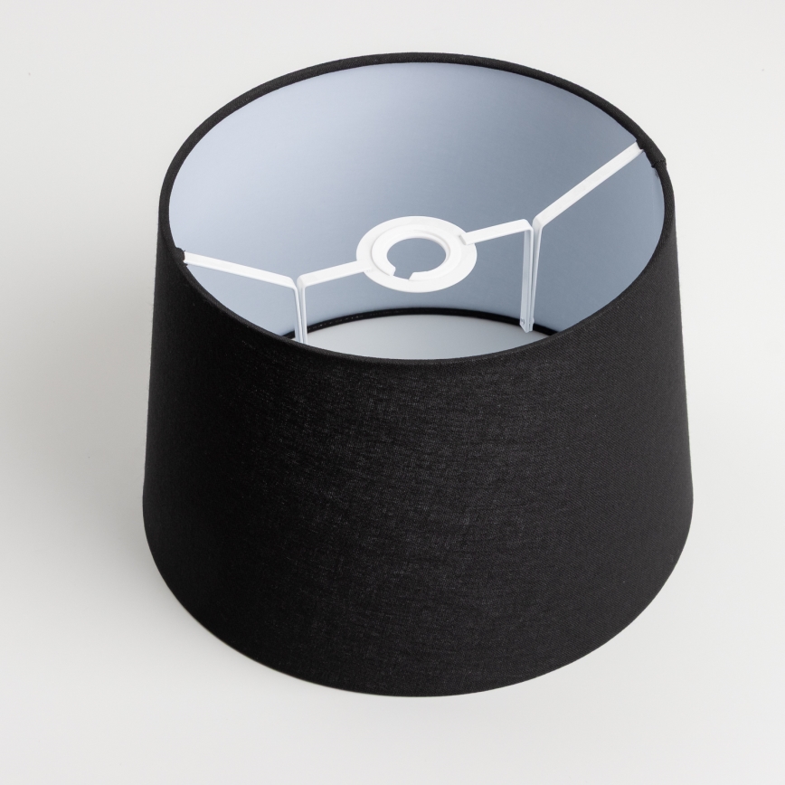 Universele lampenkap KERIA Ø 30 cm zwart