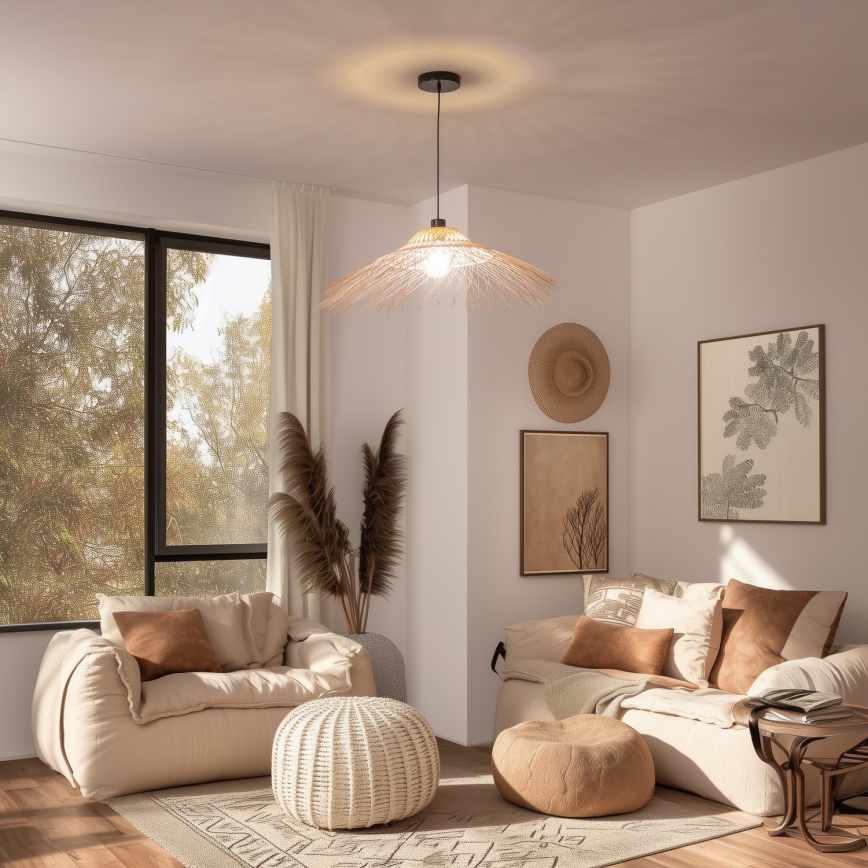 Universele lampenkap KERIA, Ø 70 cm, beige