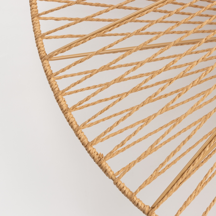 Universele lampenkap KERIA Ø 70 cm, bruin