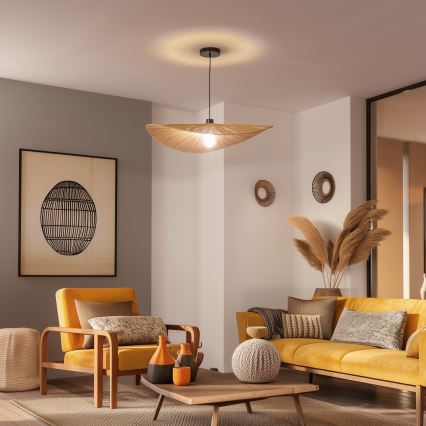 Universele lampenkap KERIA Ø 80 cm beige