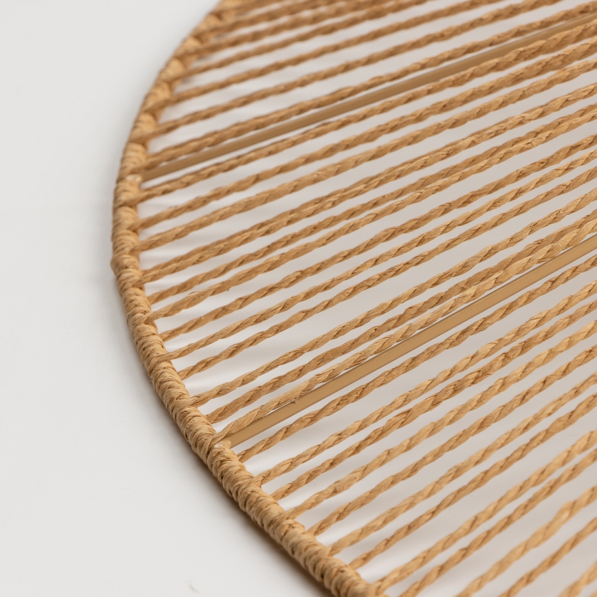 Universele lampenkap KERIA Ø 90 cm bruin