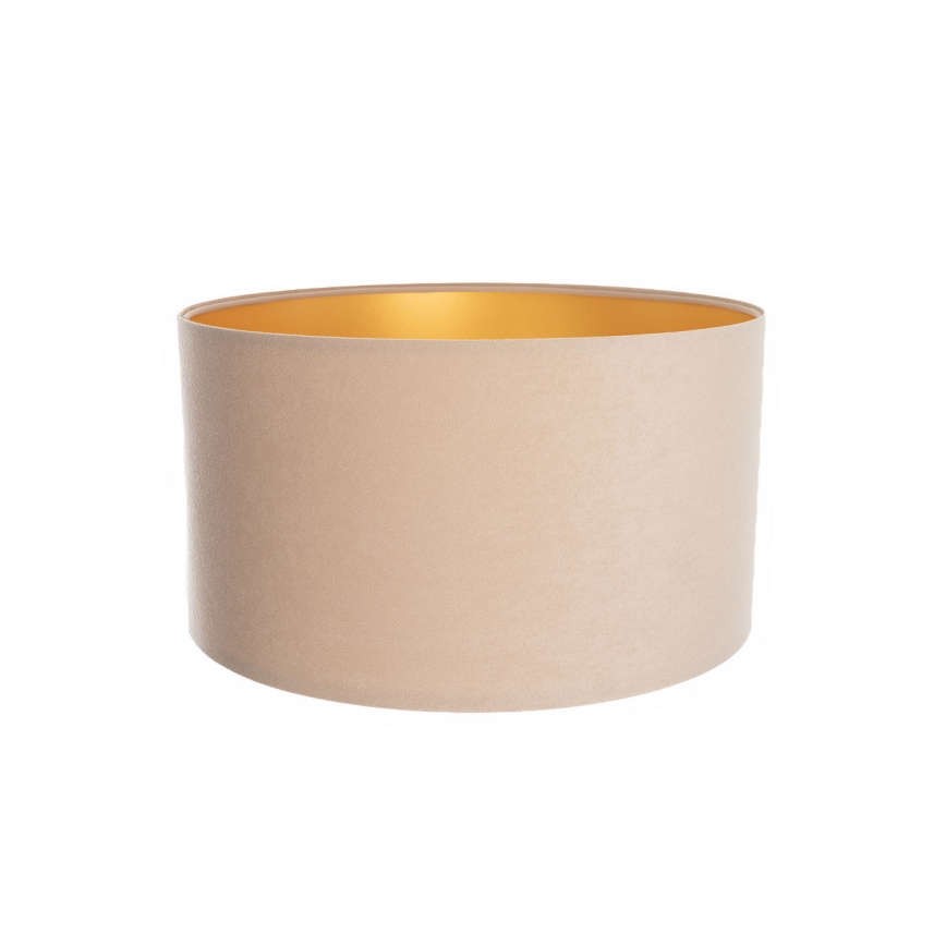 Universele lampenkap STANDART E27, Ø 45 cm, beige/goud