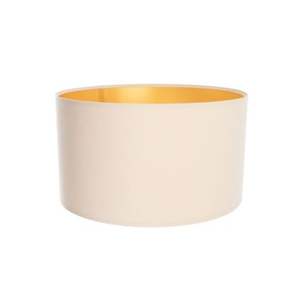 Universele lampenkap STANDART E27 Ø 45 cm crème/goud