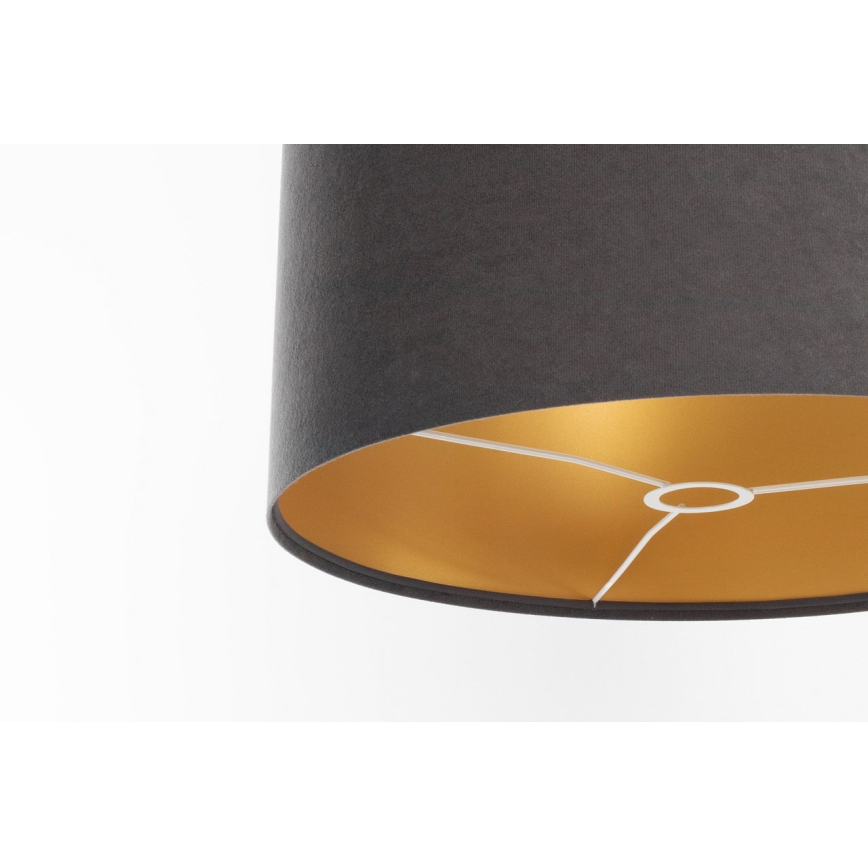 Universele lampenkap STANDART E27 Ø 45 cm grijs/goud
