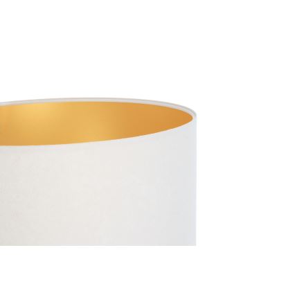 Universele lampenkap STANDART E27 Ø 45 cm wit/goud