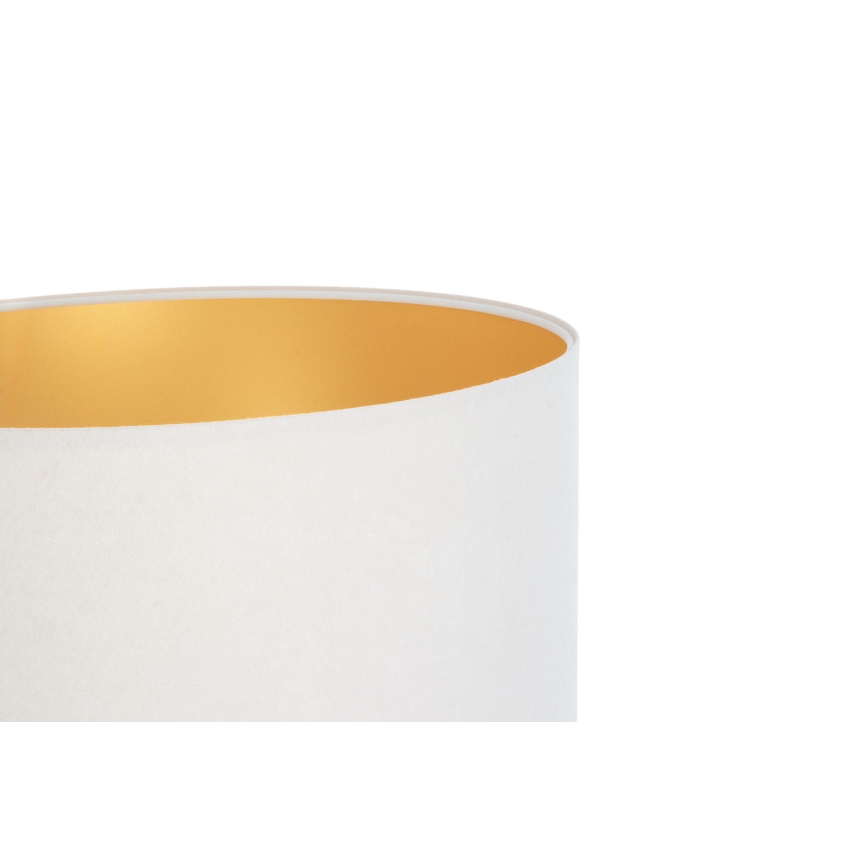 Universele lampenkap STANDART E27 Ø 45 cm wit/goud