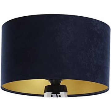 Universele lampenkap STANDART E27 Ø 45 cm blauw/goud