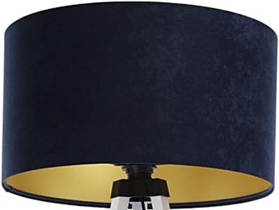 Universele lampenkap STANDART E27 Ø 45 cm blauw/goud