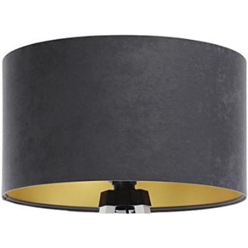 Universele lampenkap STANDART E27 Ø 45 cm grijs/goud