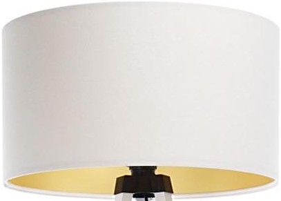 Universele lampenkap STANDART E27 Ø 45 cm wit/goud
