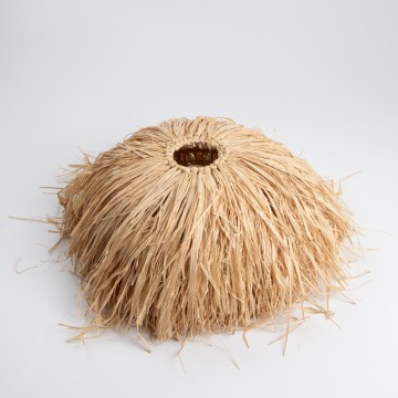 Universele lampenkap voor KERIA-armatuur Ø 40 cm, bruin