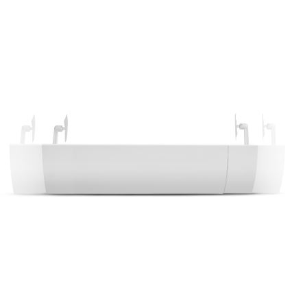 Universele luchtgeleider voor airconditioners 57-105 cm wit