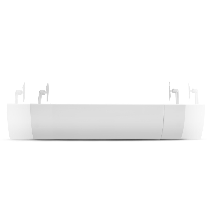 Universele luchtgeleider voor airconditioners 57-105 cm wit