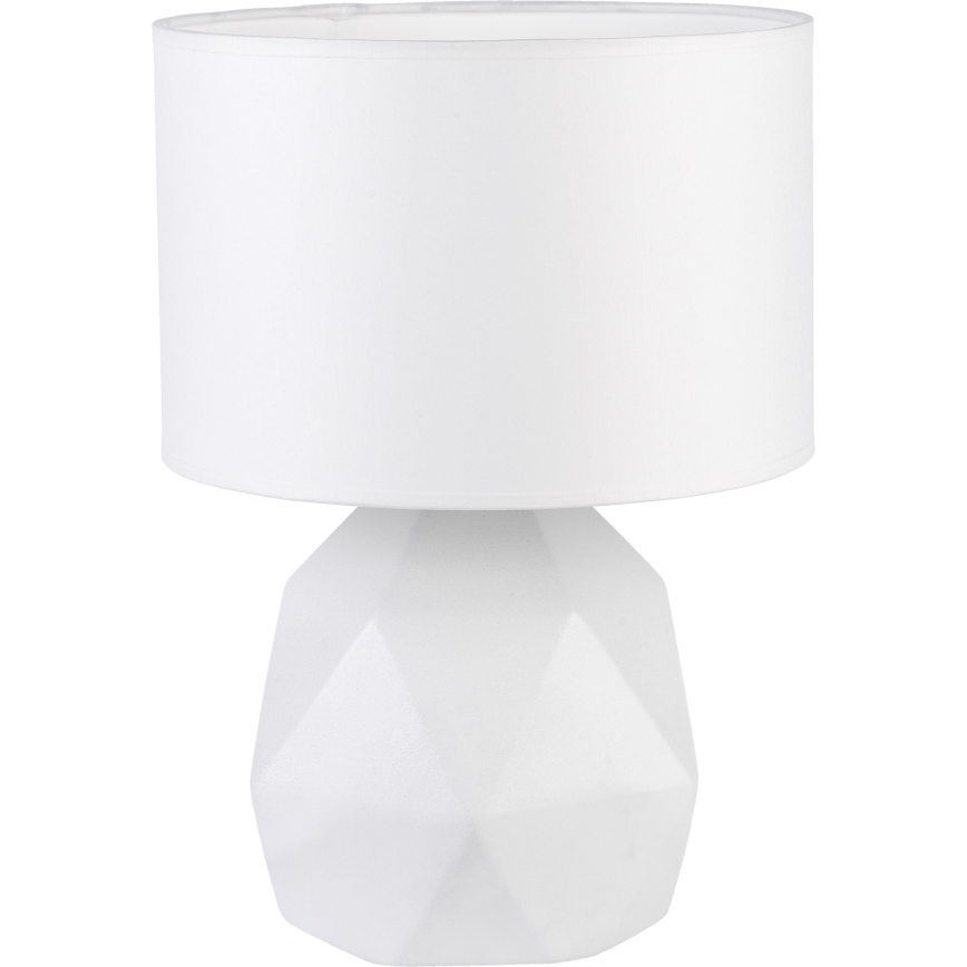 Universele vervangende lampenkap TOWER E27 16x24 cm wit