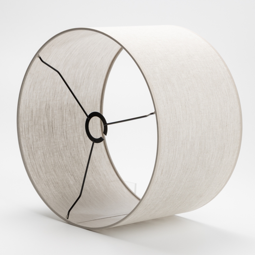 Universele vervangende lampenkap WALEC E27 22,5x38 cm beige