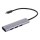 USB-C-hub 4-in-1 met Power Delivery 100W