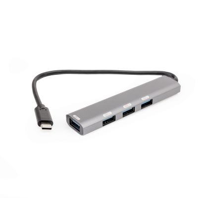USB-C-hub 4-in-1 met Power Delivery 100W