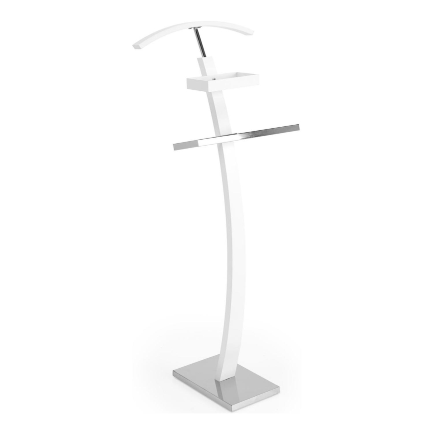 Valet-standplaats 117x32 cm wit